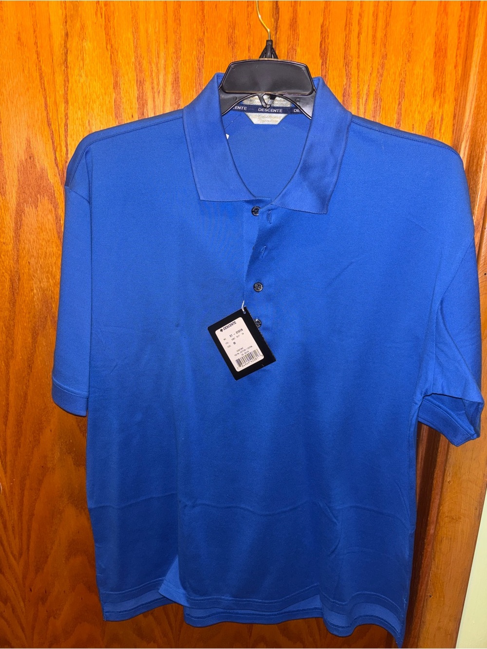 Descente Men's Royal Blue Polo Shirt